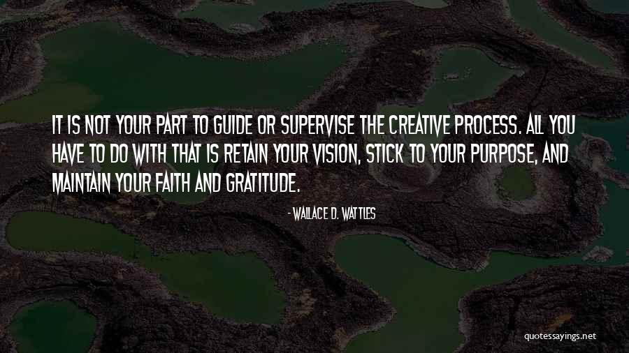 Creative Vision Quotes By Wallace D. Wattles