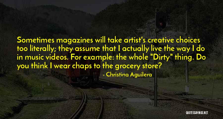 Creative Way Quotes By Christina Aguilera Creative Way Quotes By Christina Aguilera