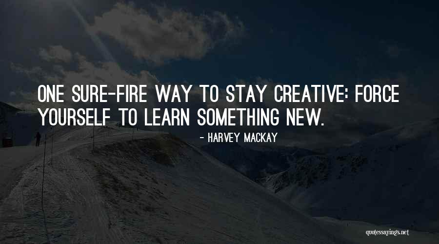 Creative Way Quotes By Harvey MacKay Creative Way Quotes By Harvey MacKay