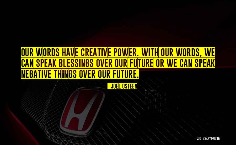 Creative Words Quotes By Joel Osteen Creative Words Quotes By Joel Osteen