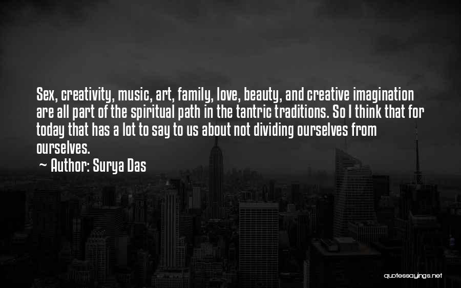 Creativity And Art Quotes By Surya Das