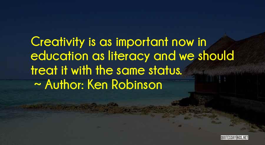 Creativity And Education Quotes By Ken Robinson