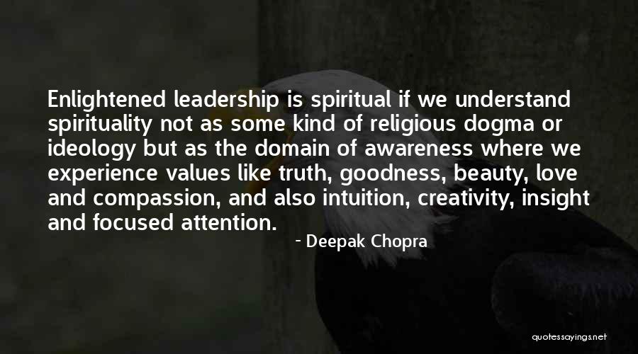 Creativity And Leadership Quotes By Deepak Chopra