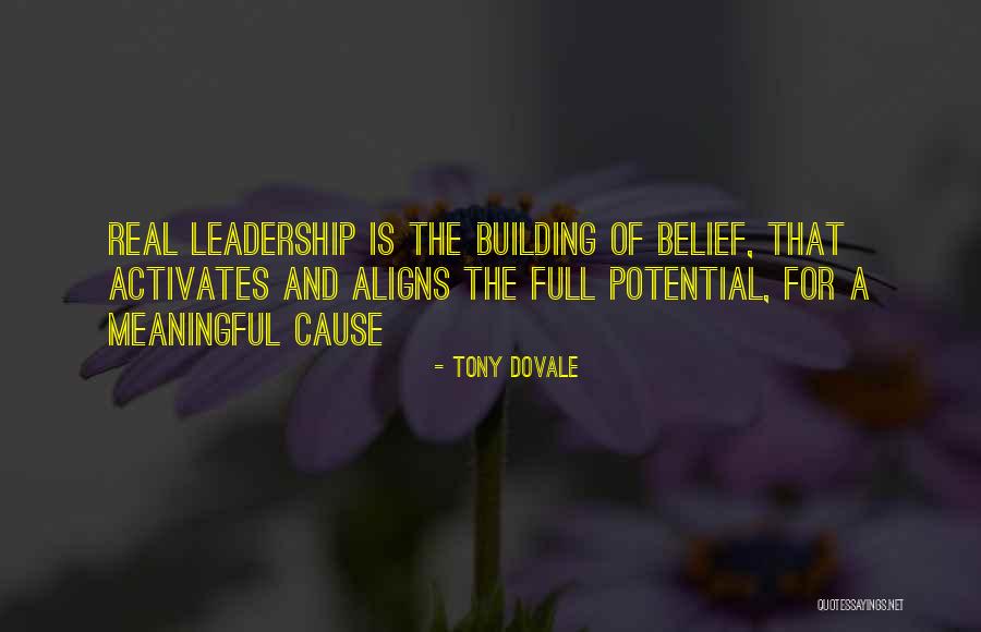 Creativity And Leadership Quotes By Tony Dovale