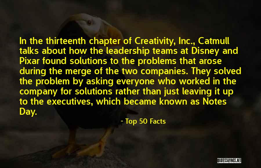 Creativity And Leadership Quotes By Top 50 Facts