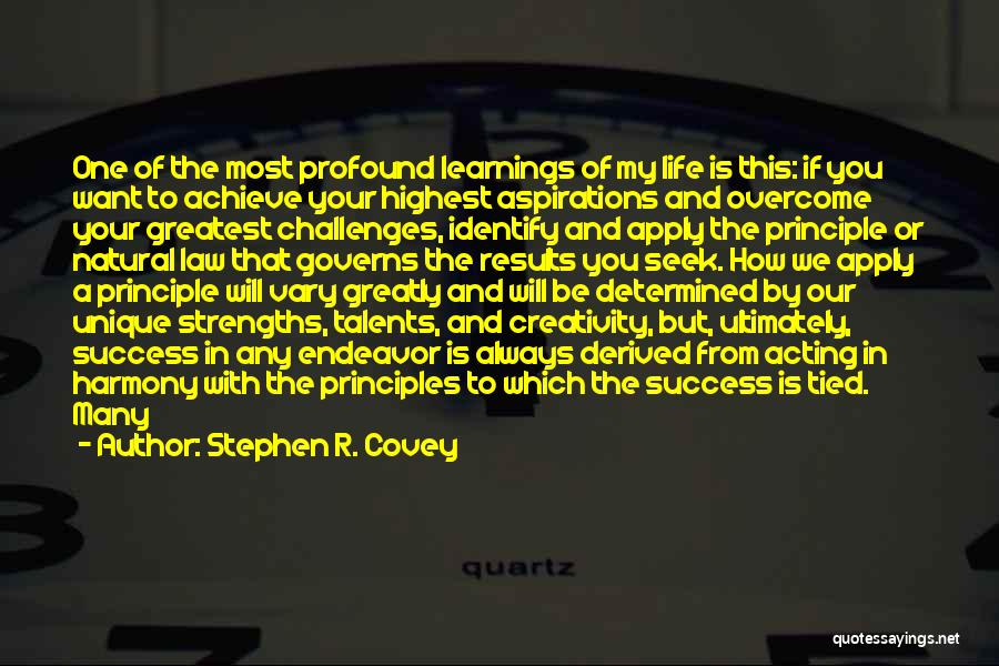 Creativity And Success Quotes By Stephen R. Covey