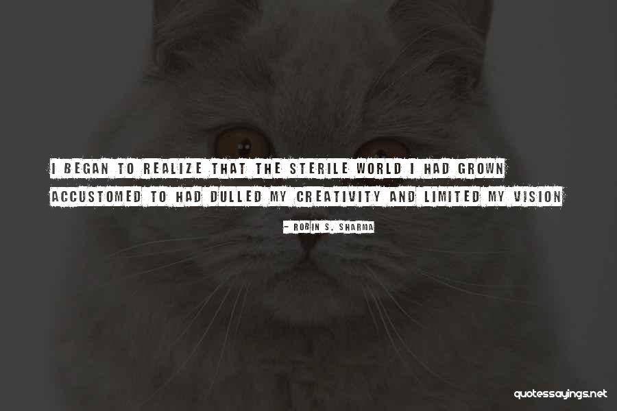 Creativity And Vision Quotes By Robin S. Sharma Creativity And Vision Quotes By Robin S. Sharma