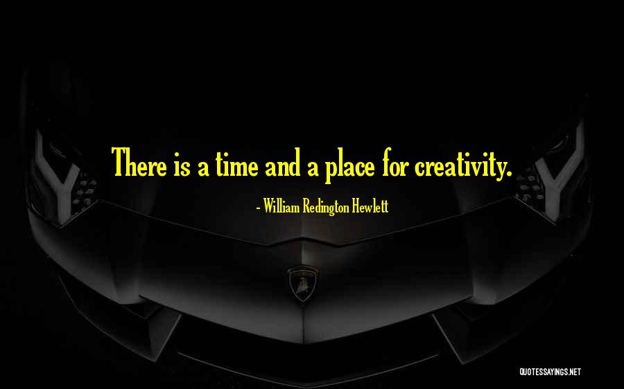 Creativity Freedom Quotes By William Redington Hewlett Creativity Freedom Quotes By William Redington Hewlett