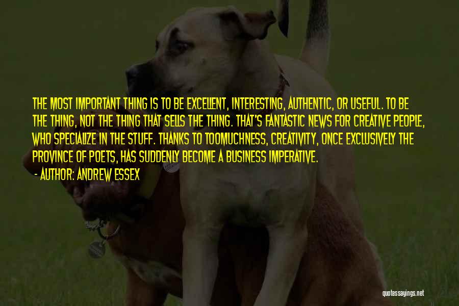 Creativity In Business Quotes By Andrew Essex