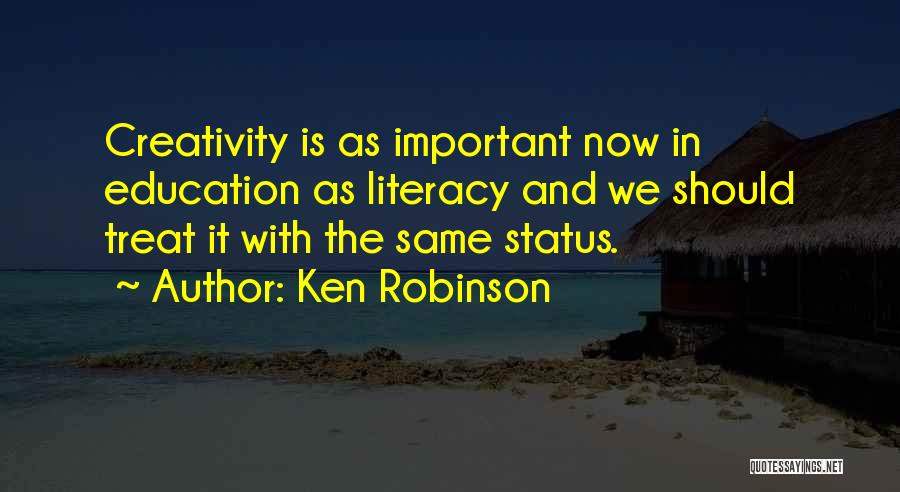 Creativity In Education Quotes By Ken Robinson