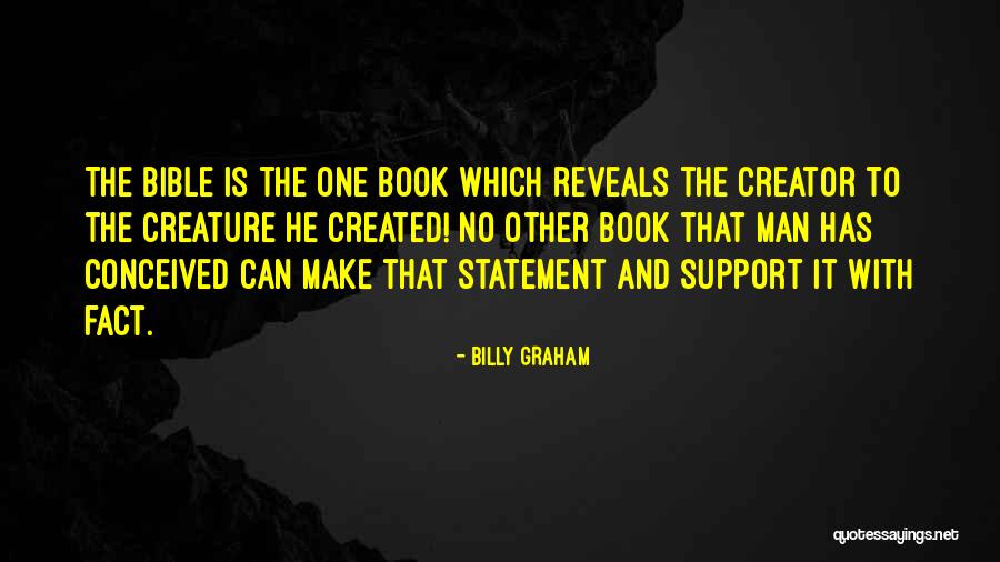 Creator Bible Quotes By Billy Graham