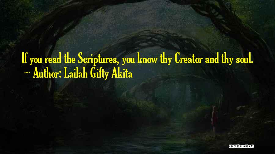 Creator Bible Quotes By Lailah Gifty Akita