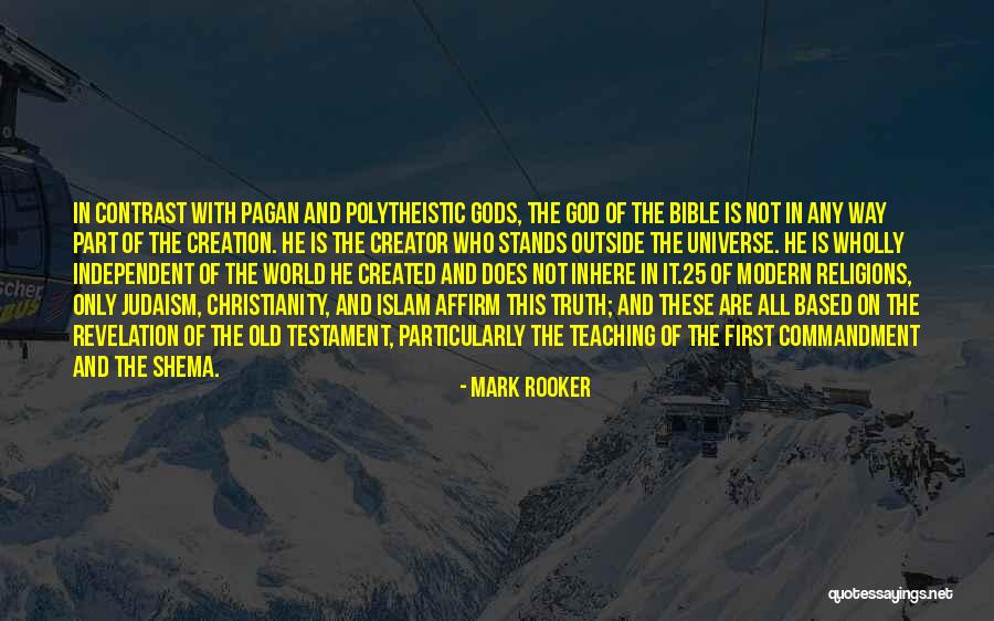 Creator Bible Quotes By Mark Rooker