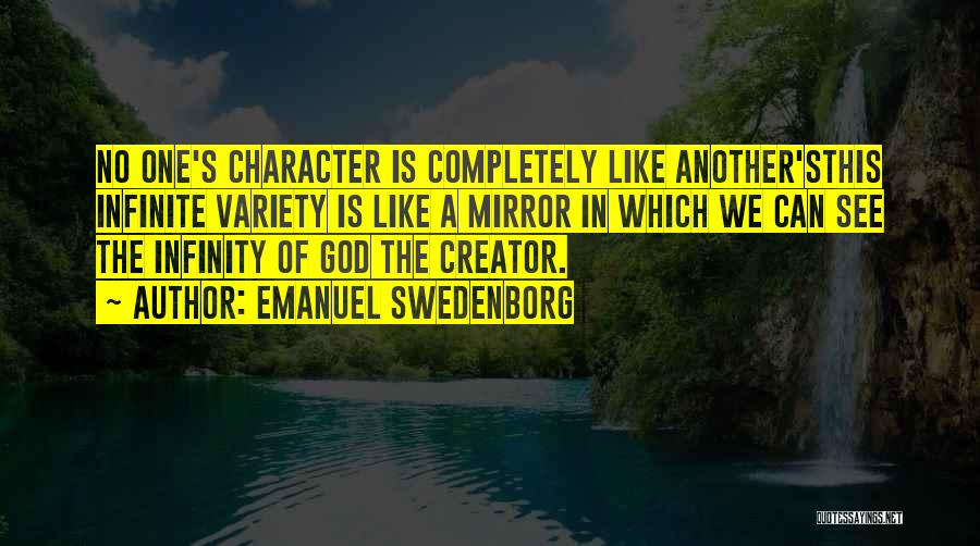 Creator God Quotes By Emanuel Swedenborg