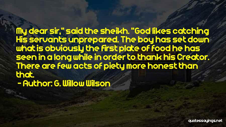 Creator God Quotes By G. Willow Wilson
