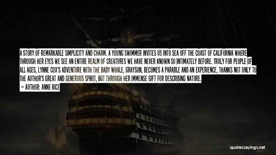 Creatures Of The Sea Quotes By Anne Rice