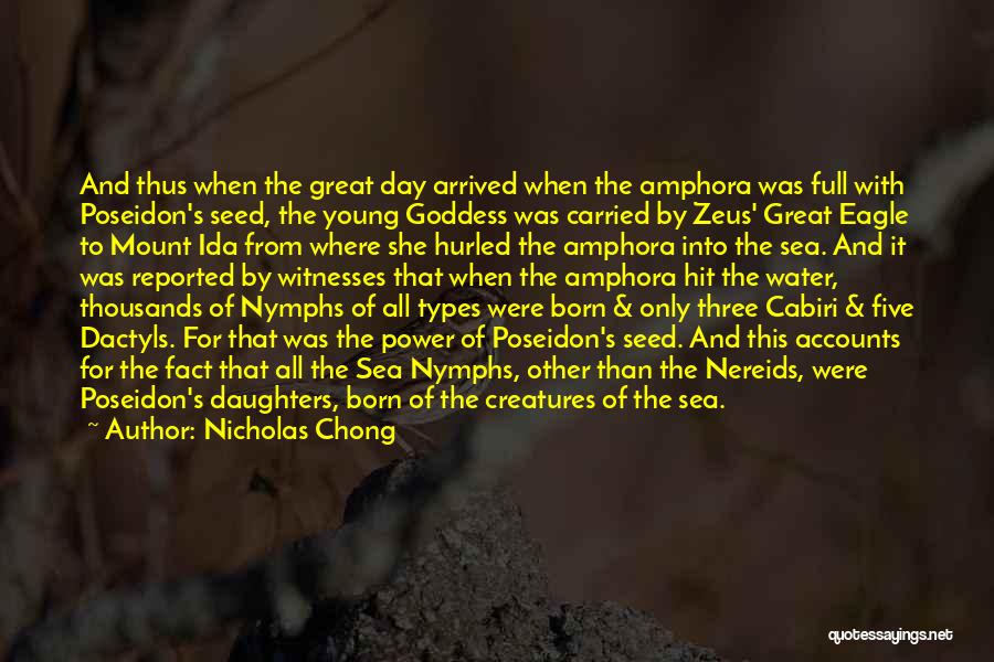 Creatures Of The Sea Quotes By Nicholas Chong