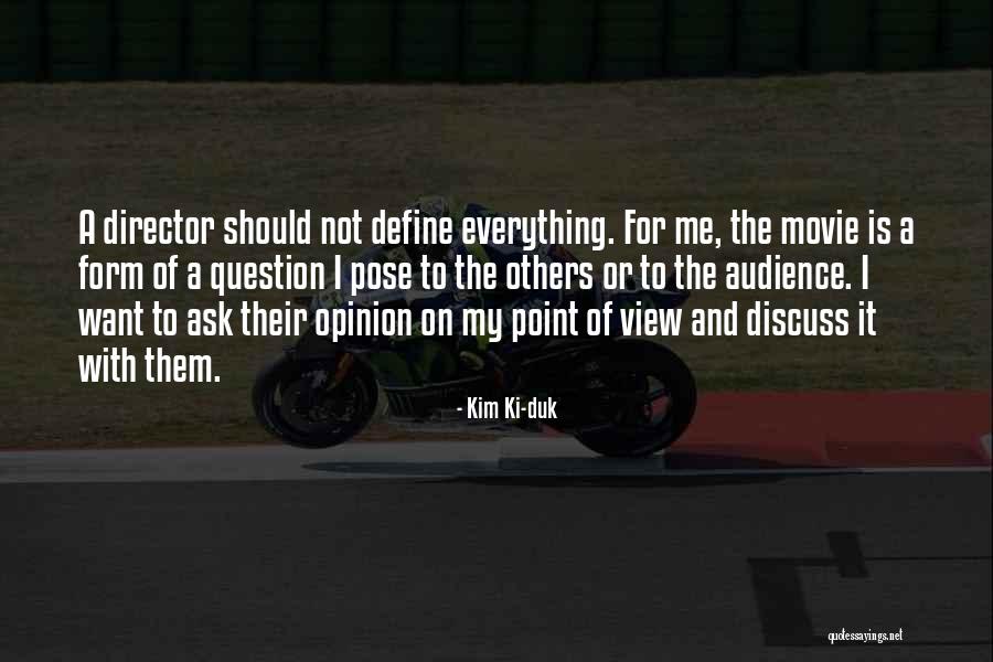 Credena Specialty Quotes By Kim Ki-duk Credena Specialty Quotes By Kim Ki-duk