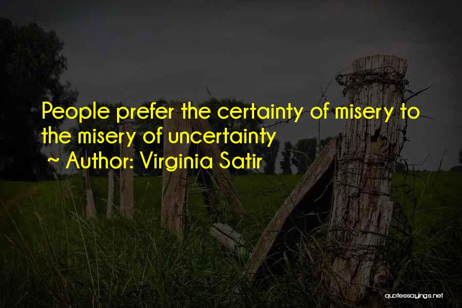 Credible Person Quotes By Virginia Satir