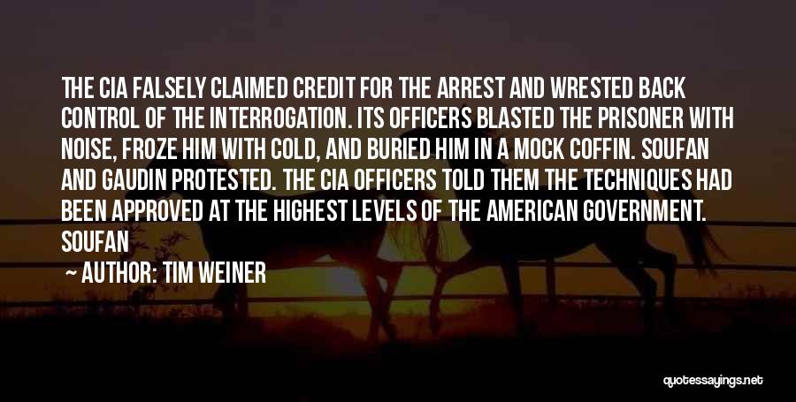 Credit Control Quotes By Tim Weiner