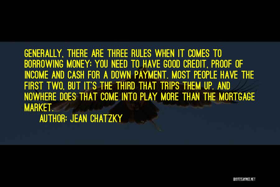 Credit Money Quotes By Jean Chatzky