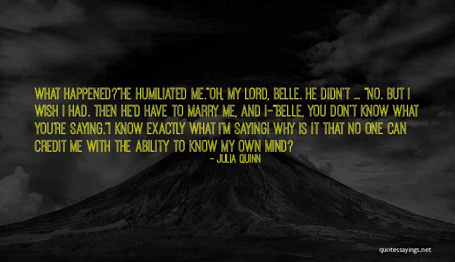 Credit One Quotes By Julia Quinn Credit One Quotes By Julia Quinn