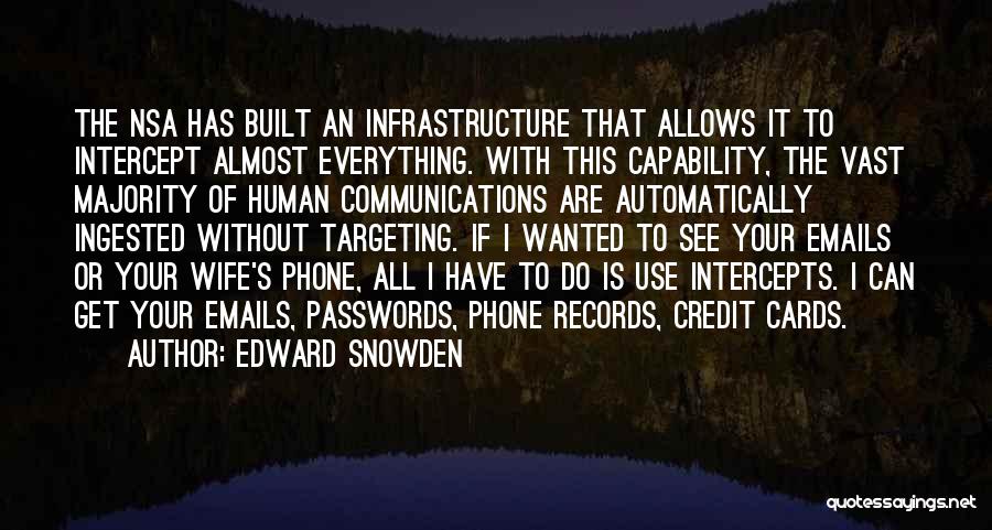 Credit Quotes By Edward Snowden