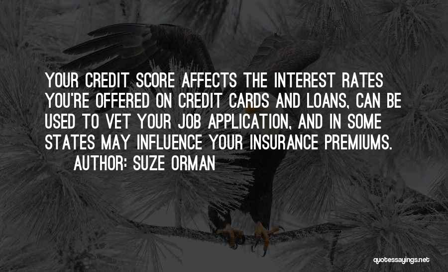 Credit Quotes By Suze Orman