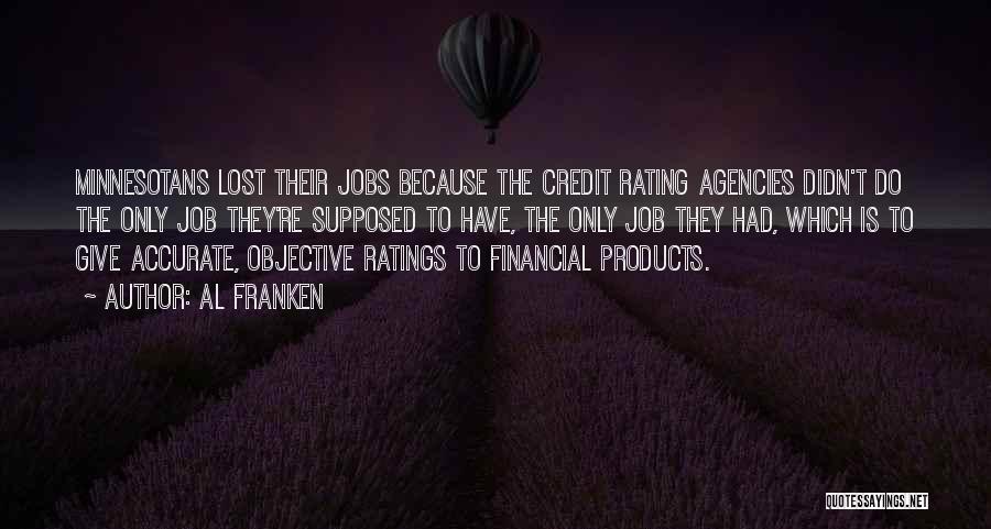 Credit Rating Quotes By Al Franken