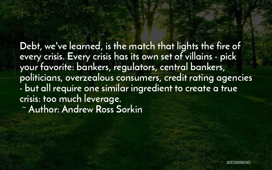 Credit Rating Quotes By Andrew Ross Sorkin