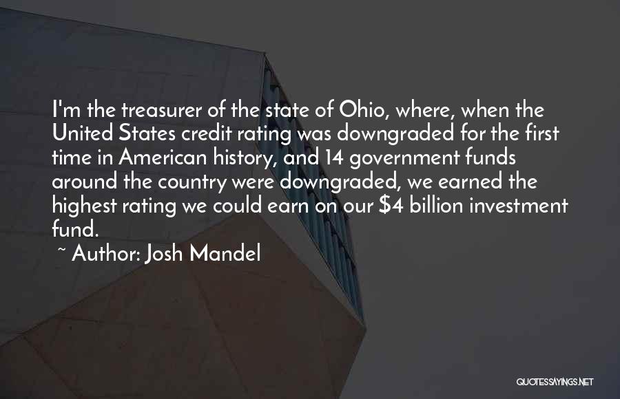 Credit Rating Quotes By Josh Mandel