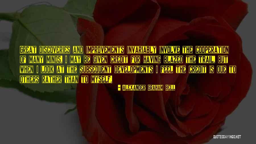 Credit Where Credit Is Due Quotes By Alexander Graham Bell Credit Where Credit Is Due Quotes By Alexander Graham Bell