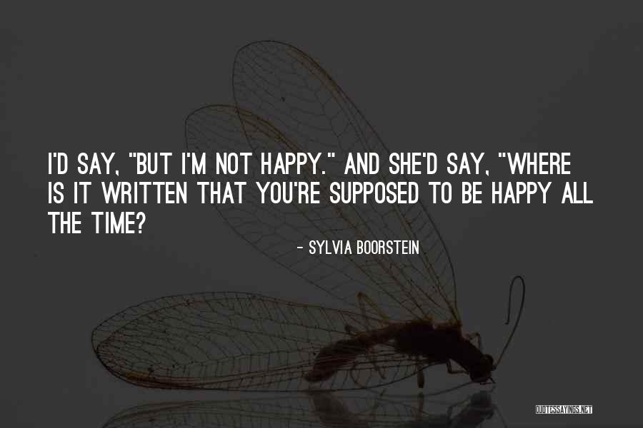 Credito Quotes By Sylvia Boorstein