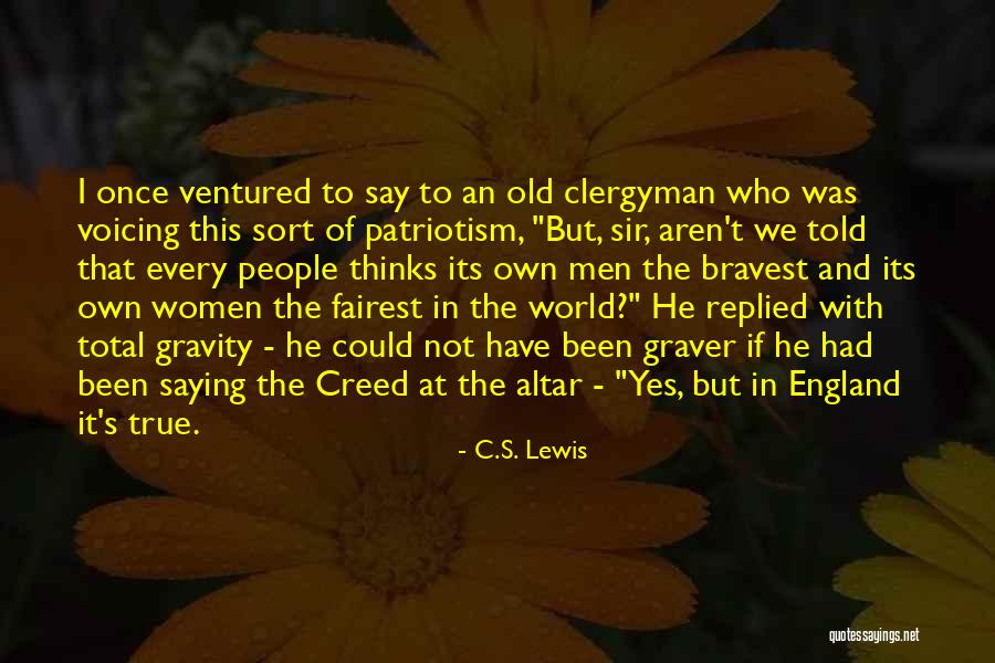 Creed Men Quotes By C.S. Lewis Creed Men Quotes By C.S. Lewis