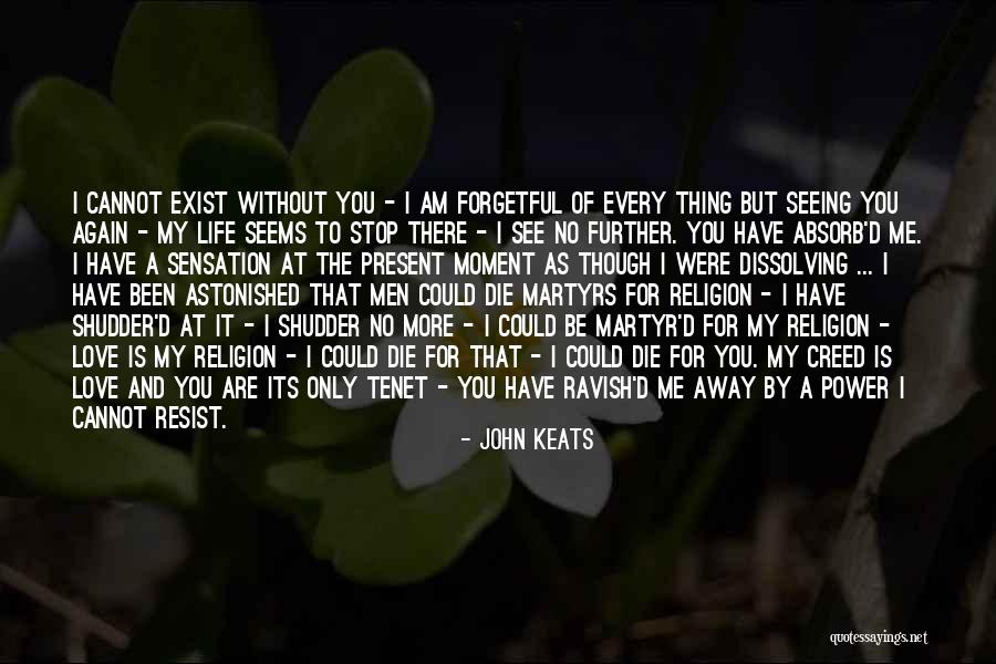 Creed Men Quotes By John Keats Creed Men Quotes By John Keats