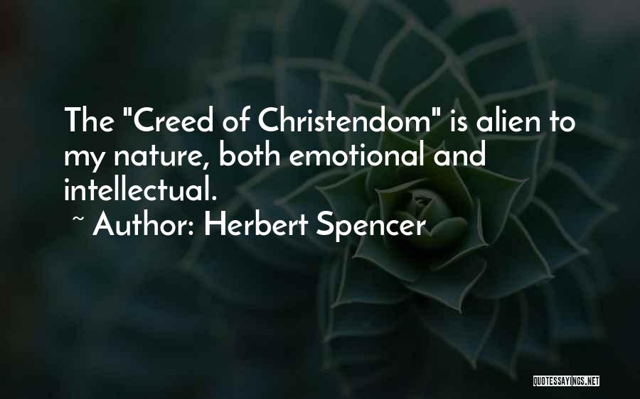 Creed's Best Quotes By Herbert Spencer