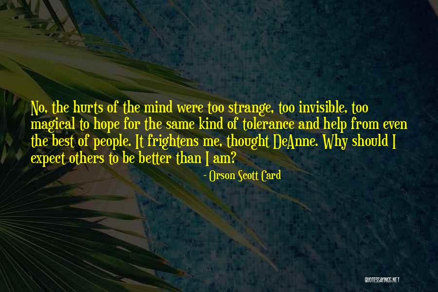 Creepily Accurate Quotes By Orson Scott Card Creepily Accurate Quotes By Orson Scott Card