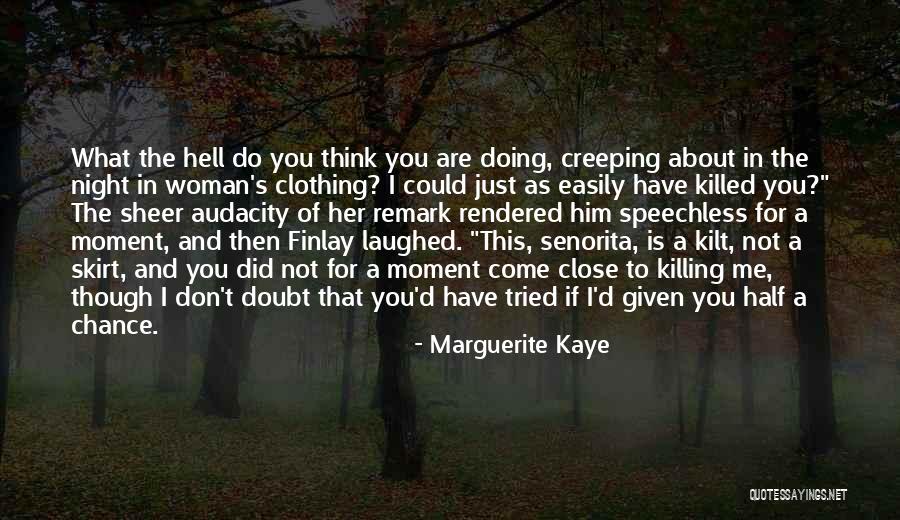 Creeping Quotes By Marguerite Kaye