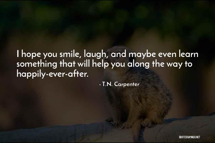 Cremas Para Quotes By T.N. Carpenter Cremas Para Quotes By T.N. Carpenter