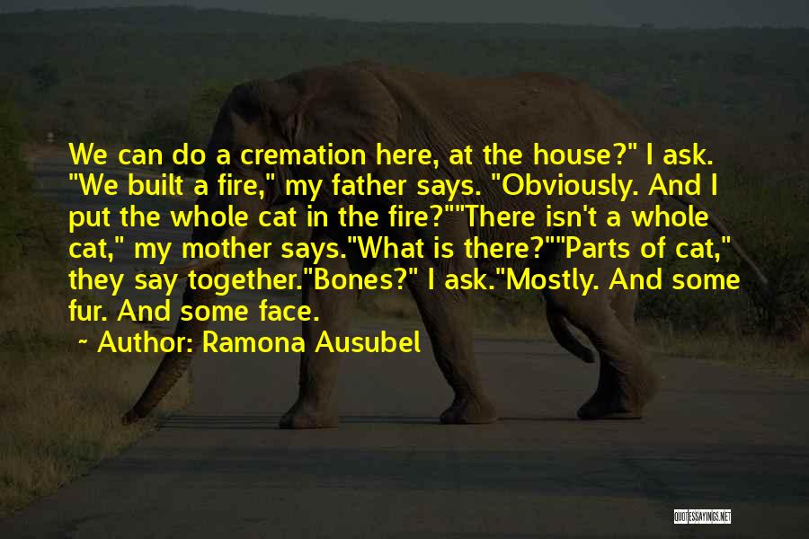 Cremation Quotes By Ramona Ausubel