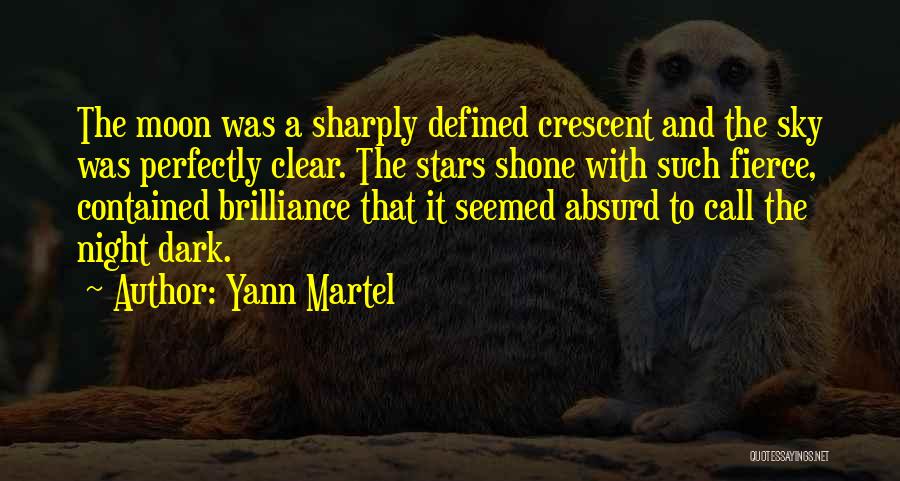 Crescent Moon Quotes By Yann Martel