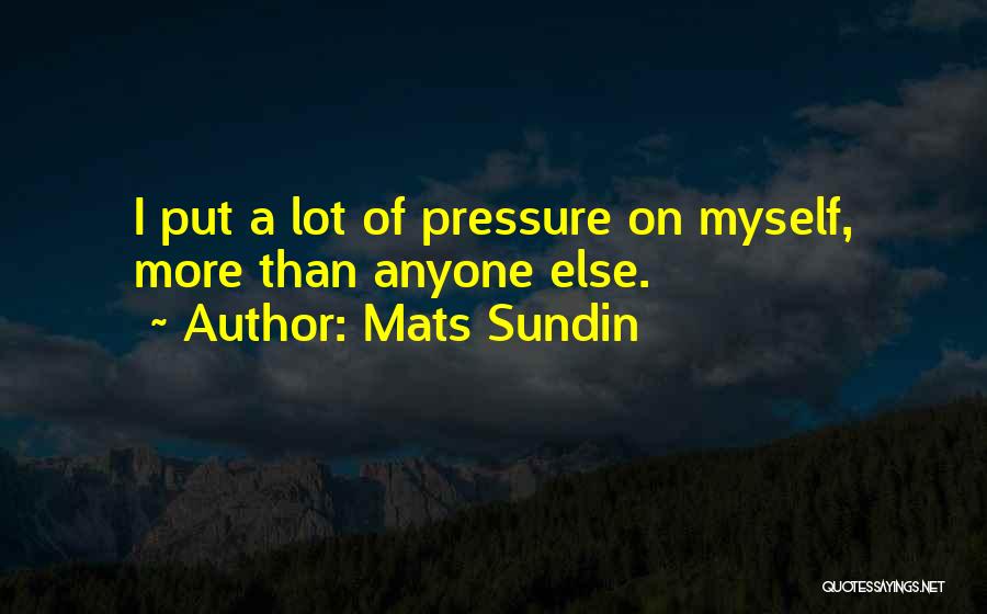 Crescenzi Concrete Quotes By Mats Sundin