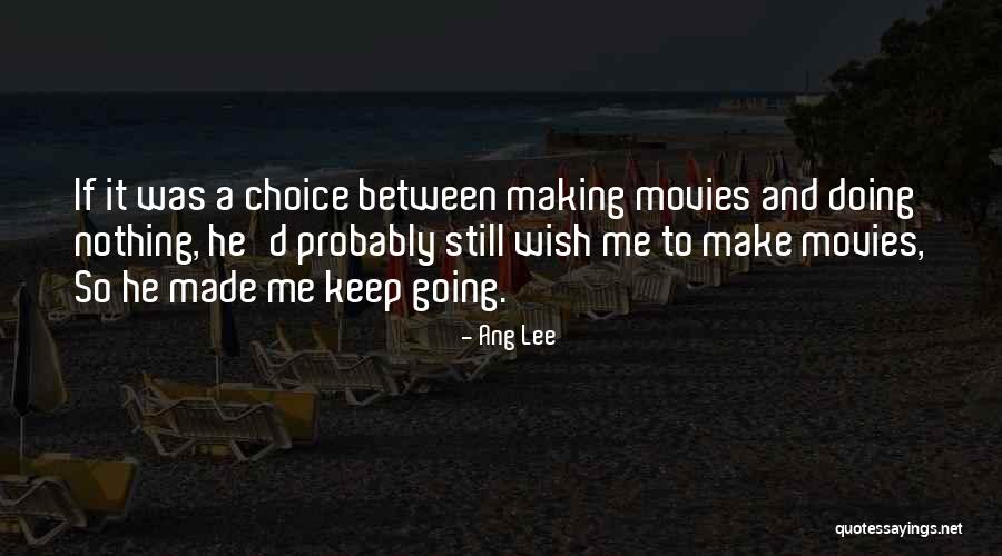 Crescioni Quotes By Ang Lee Crescioni Quotes By Ang Lee