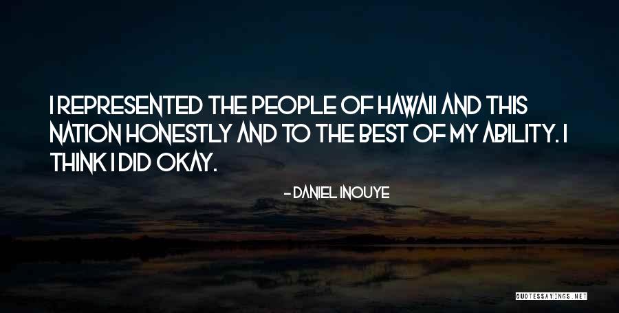 Creson Planta Quotes By Daniel Inouye Creson Planta Quotes By Daniel Inouye