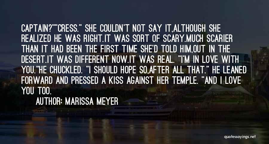 Cress And Thorne Quotes By Marissa Meyer