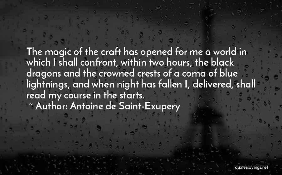 Crests Quotes By Antoine De Saint-Exupery