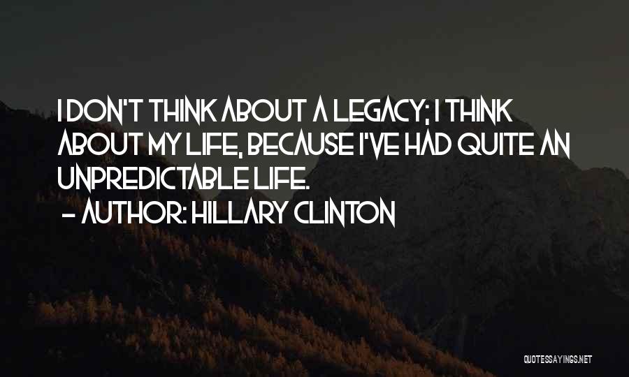 Cretaceous Time Quotes By Hillary Clinton