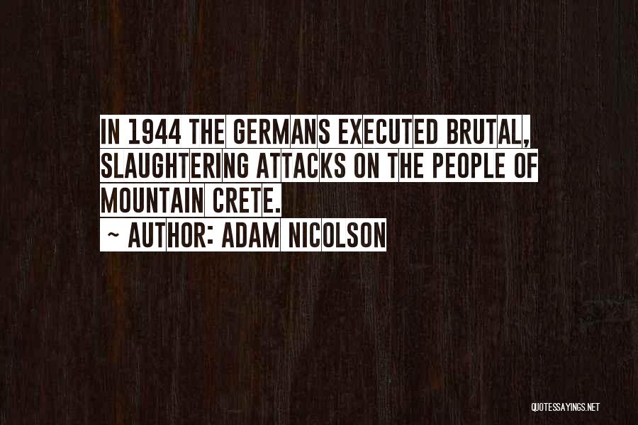 Crete Quotes By Adam Nicolson