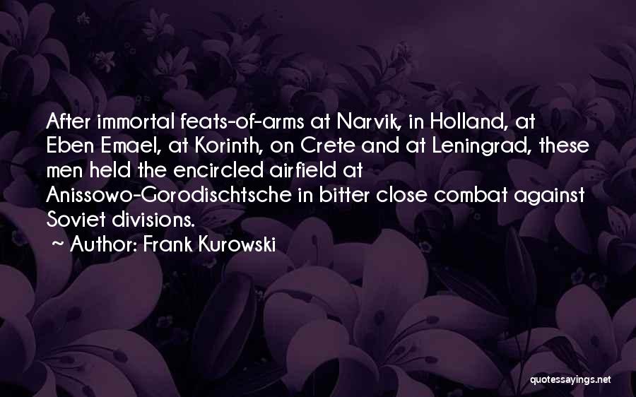 Crete Quotes By Frank Kurowski