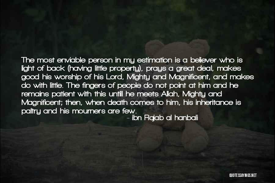 Cretella And Belowsky Quotes By Ibn Rajab Al Hanbali Cretella And Belowsky Quotes By Ibn Rajab Al Hanbali
